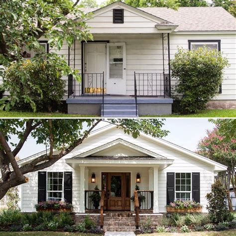 Home Exterior Facelift Before And After Yes They Require Lots Of