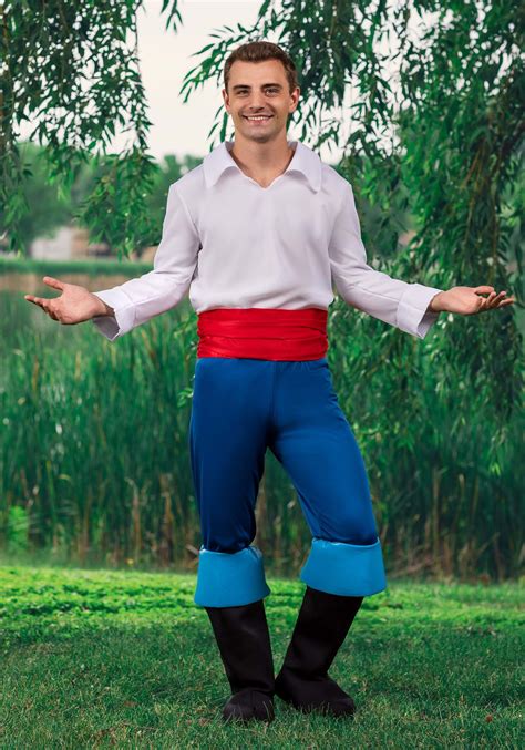 Disney Prince Eric Deluxe Mens Costume Ubicaciondepersonascdmxgobmx