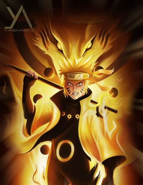 Naruto Rikudou Sennin Mode By Yashartz On