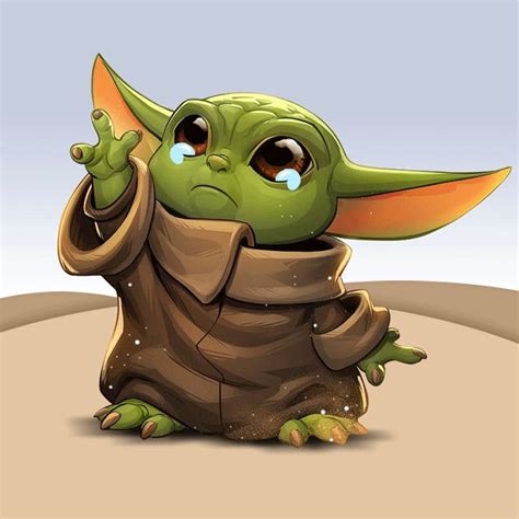 Sad Baby Yoda 😢