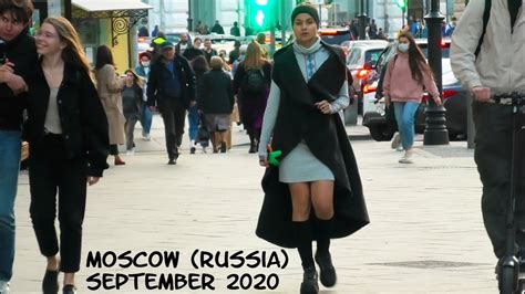russian girls walking along telegraph