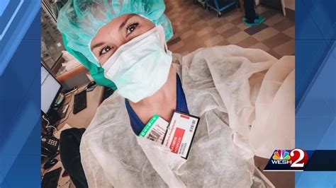 Orlando Nurse Returns Home From New York Youtube