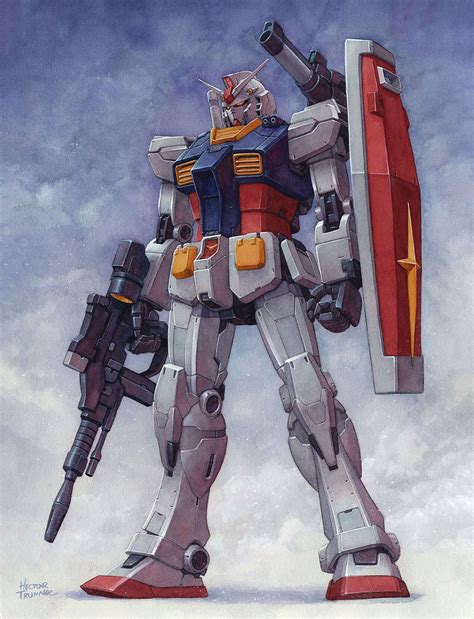 Artstation Gundam Rx 78 2 Origin Ver