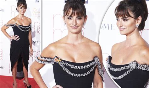 Penelope Cruz Flaunts Her Ample Cleavage In Breathtaking Off The