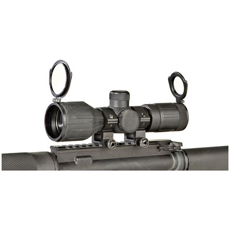 Barska 6 24x44 Mm Ir Extreme Tactical Rifle Scope With Rings 156995
