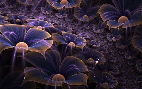 1920x1200 Abstract Flower Fractal Digital Art 1080p Resolution Hd 4k