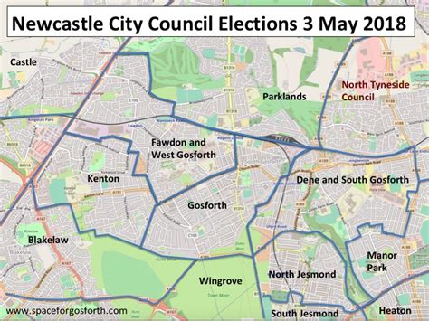 Newcastle City Council Elections 3 May 2018 Space For