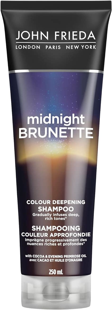John Frieda Midnight Brunette Colour Deepening Shampoo For Soft Rich