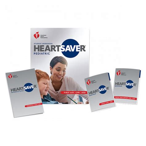 Aha 2020 Heartsaver Pediatric First Aid Cpr Aed Student Workbook