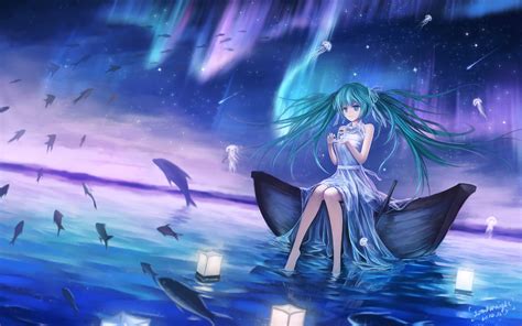 Hatsune Miku Hd Wallpaper Background Image 1920x1201 Id672591