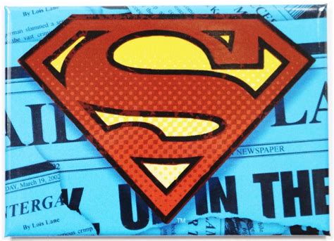 Superman Logo Fridge Magnet Dc Comics Justice League Clark Kent F22