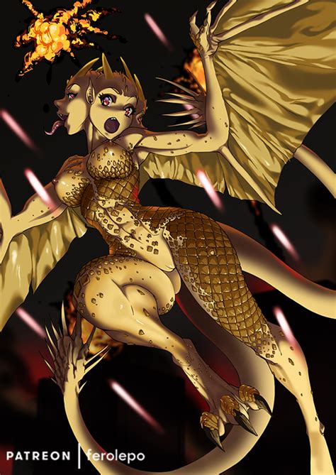 Queen Ghidorah By Mrnsfw Hentai Foundry