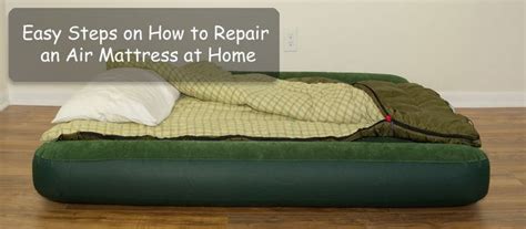Just imagine the best air mattress! Easy Steps on How to Repair an Air Mattress at Home | Air ...