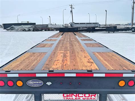 2023 Gincor Trailer Werx Tridem 53 Step Deck Hayworth Equipment Sales