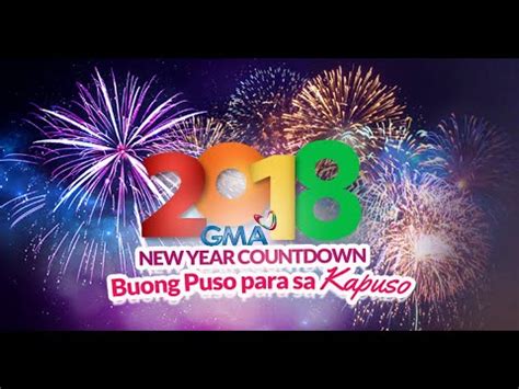Countdown To Buong Puso Para Sa Kapuso Gma New Year Special