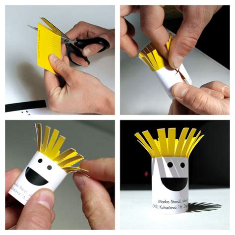 Business cards are an indirect marketing gimmick as well as a way to give contact details and minimal business information to a prospective client or buyer. 20+ New Cool & Creative Business Card Designs For ...