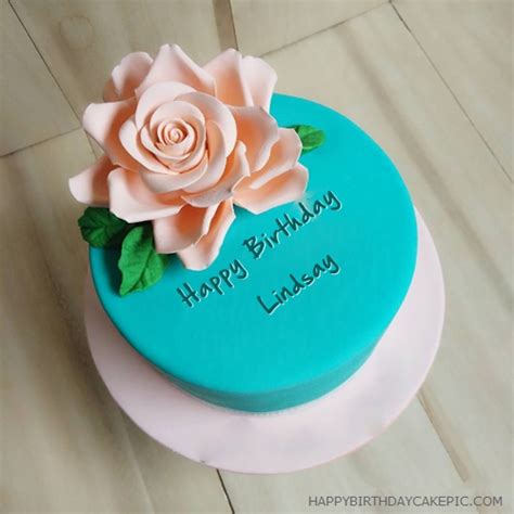 ️ Beautiful Best Birthday Cake For Lindsay