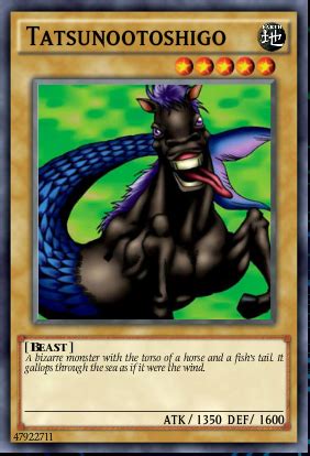 The original version they do. Top 10 Most Bizarre Yugioh Cards