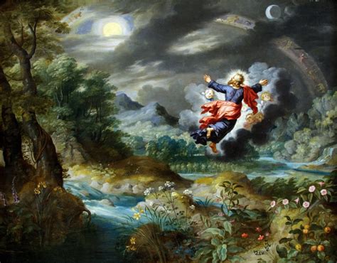 Mythology The Creation Of The Sun And The Moon Picture Jan Brueghel