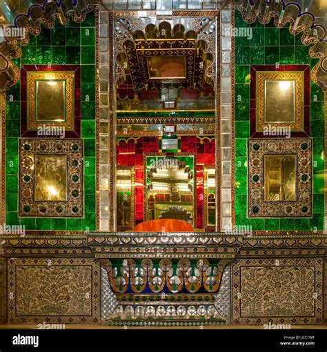 Glass And Tile Mosaic City Palace Shiw Nivas Palace Udaipur