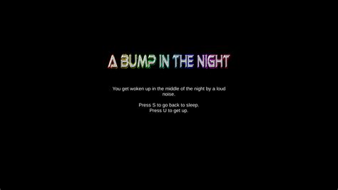 A Bump In The Night By Oufaan