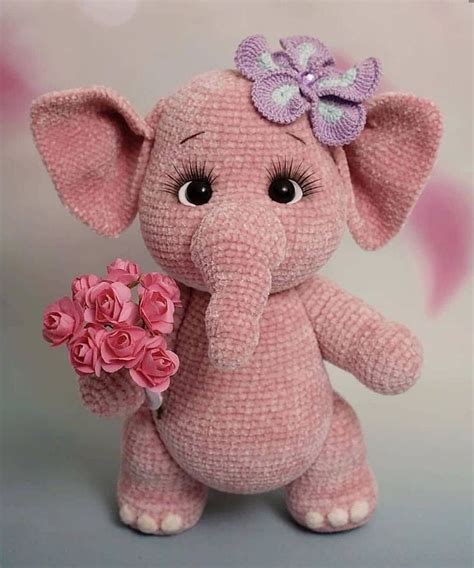 Amigurumi Little Cute Elephant Free Crochet Pattern Amigurumi