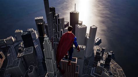 Superman Open World Gameplay Demo Unreal Engine 5 Youtube
