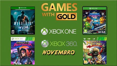 En juegosadn tenemos listados más de 1762 juegos de xbox 360 distribuidos en 21 géneros donde destacan los juegos de acción y los juegos de aventura. Jogos Grátis Xbox LIVE Gold Novembro 2016 - Xbox One - 360 - YouTube