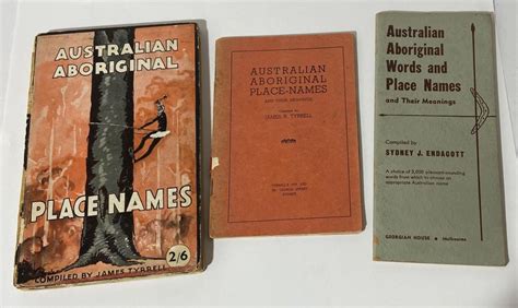 Lot Aboriginal Place Names 3 Booklets