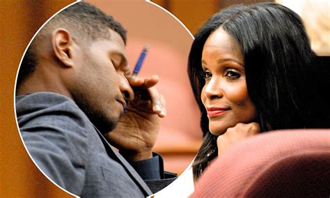 Usher Ordered To Reopen Ex Wife S Credit Card By Custody Case Judge Daily Mail Online