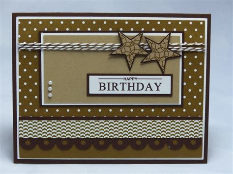 Stampin Up Handmade Greeting Card Happy Birthday Card Card Making