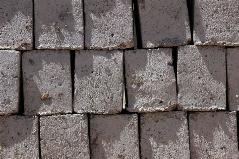 Stacked Gray Bricks Photograph By Robert Hamm Pixels