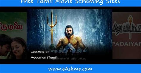 Fast and free streaming of over 250000 movies and tv shows in our database. 12 Best Sites to Watch Tamil Movies Online in HD for free ...