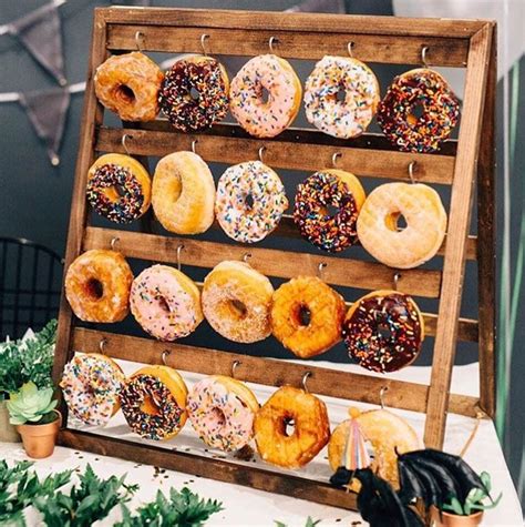 25 wedding donuts a fun alternative wedding dessert ideas donut display wedding catering