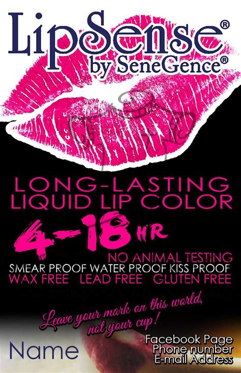 Lipsense® Advertise Poster 11x17 By Mastersimagingscreen On Etsy Lipsense Bad Makeup Kiss Proof