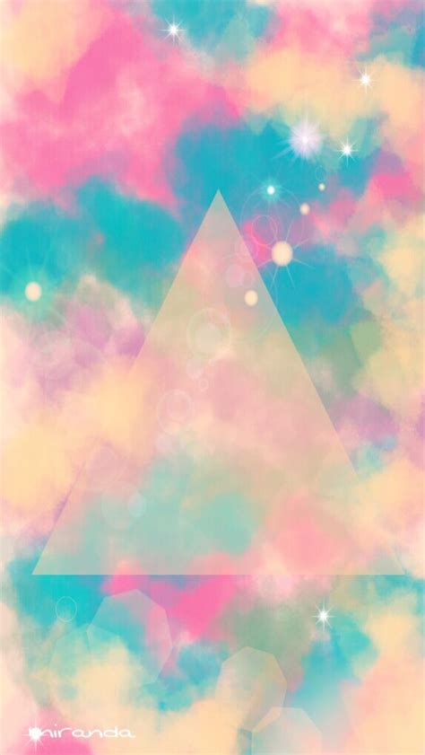 Maybe you would like to learn more about one of these? Pastel triangle wallpaper via Cocopapa | Fonts, Typography ...