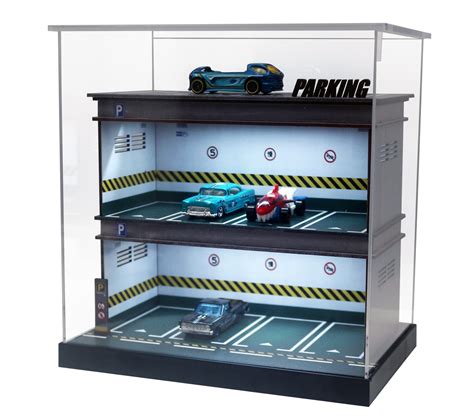 Hot Wheels Display Case 1 64 Scale Die Cast Model Car Display Case With Led Light And Acrylic