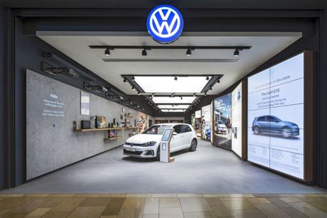 So you'll leave with a clean, dry car that looks like it rolled off the showroom floor without breaking the bank. » Volkswagen showroom by Dalziel & Pow, Bullring - UK
