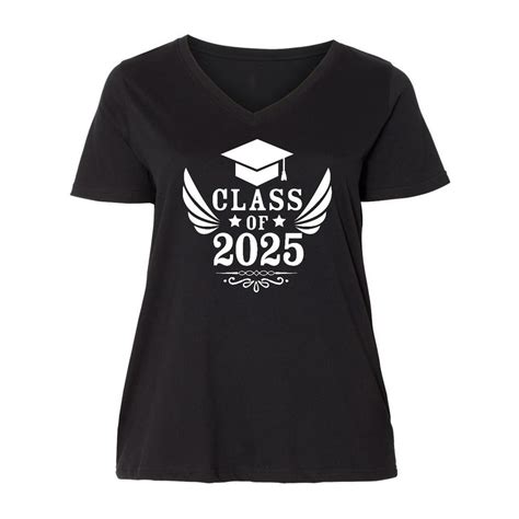 Inktastic Inktastic Class Of 2025 With Graduation Cap And Wings Adult