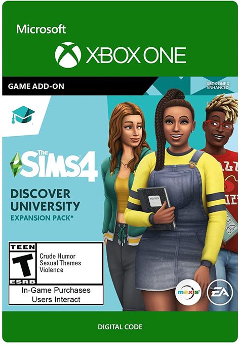 The Sims 4 Discover University Dlc Xbox One Digital Nedlasting