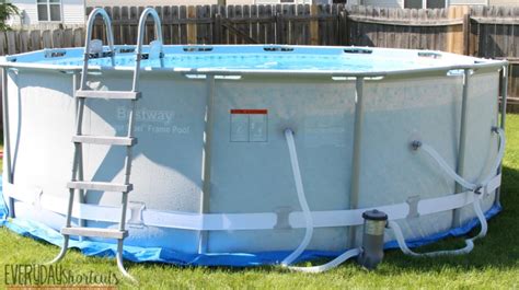 How To Set Up A Bestway Power Steel Frame Pool Everyday Shortcuts