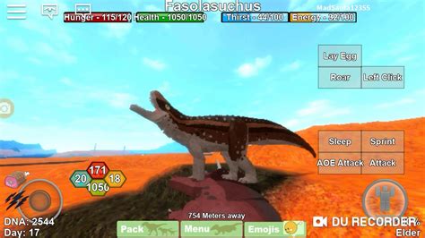 Roblox Dinosaur Simulator Fasolasuchus Youtube