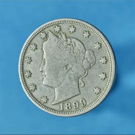 Usa 5 Cents Liberty Nickel 1883 1913 Møntbutikken