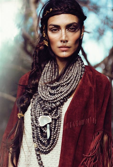 Beautiful Boho Style Moda Boho Moda Tribal Ethno Style Gypsy
