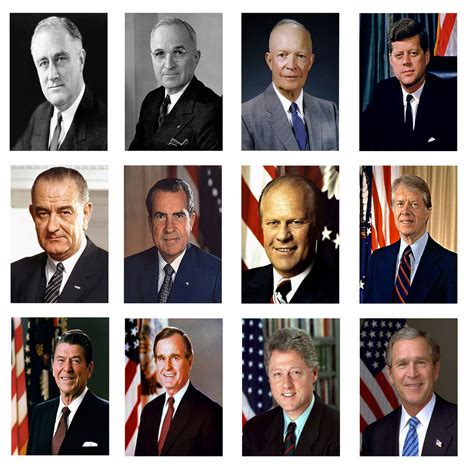 Президенты сша в хронологическом порядке 94 фото