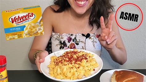 Asmr Mac N Cheese Eating Macaroni And Cheese Eating Sounds Mukbang Sexiz Pix