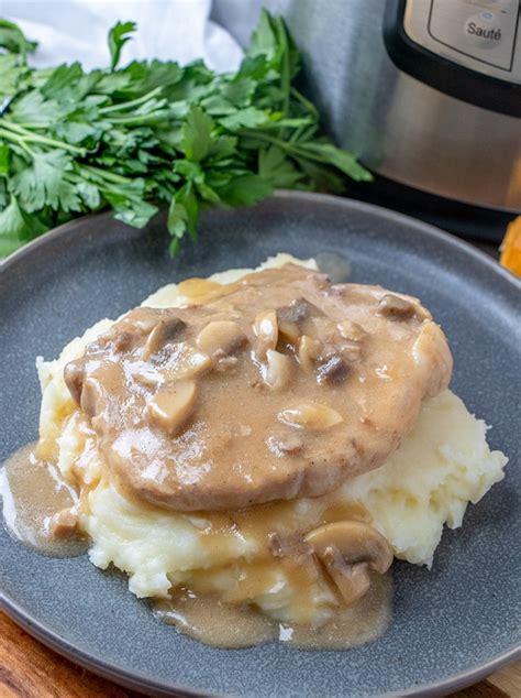 If you use a good freezer zipper bag, you can freeze these for up to 3 months. Instant Pot Frozen Pork Chops And Gravy - Instant Pot Smothered Pork Chops | Ruled Me - The ...