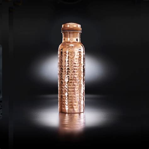 Copper water is simply water stored in a copper vessel for a period of time. Copper water bottle with benefits (850ml) - Athlete ...