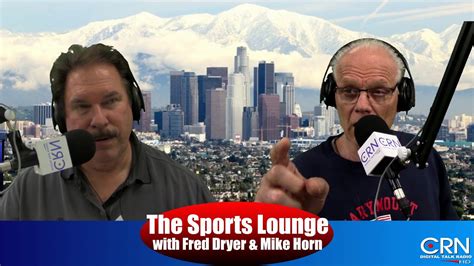 The Sports Lounge With Fred Dryer 4 4 2018 Youtube