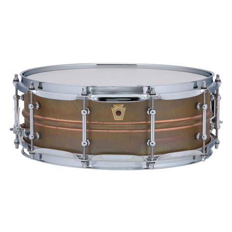 Ludwig Copper Phonic Lc661t 14x 5 Raw Snare Drum